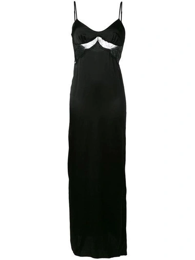 Shop Gilda & Pearl Gilda Long Slip In Black