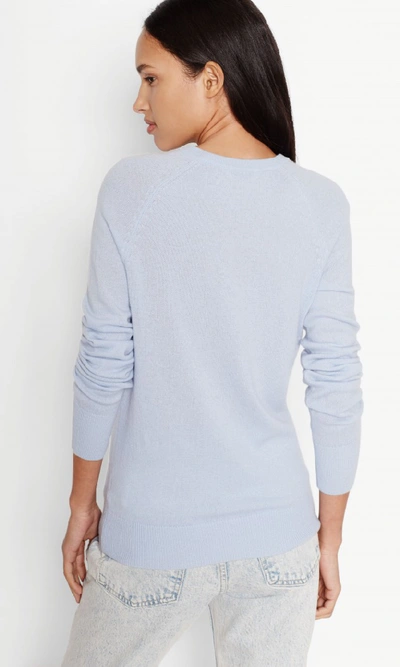 Shop Equipment Sloane Cashmere Crew In Periwinkle 