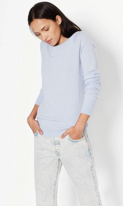 Shop Equipment Sloane Cashmere Crew In Periwinkle 