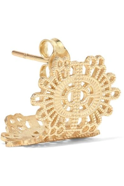 Shop Grace Lee Lace 14-karat Gold Earring