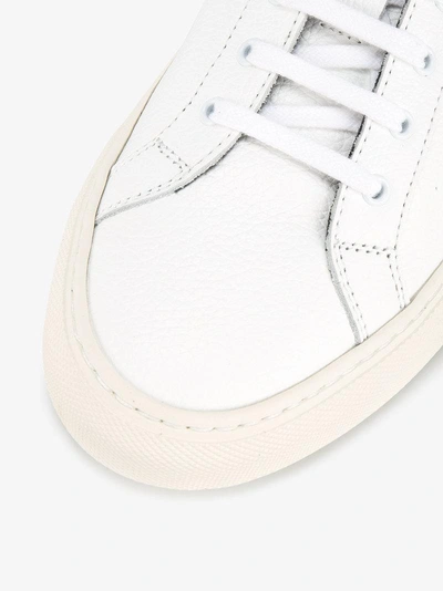 Shop Common Projects Achilles Retro Sneakers In White