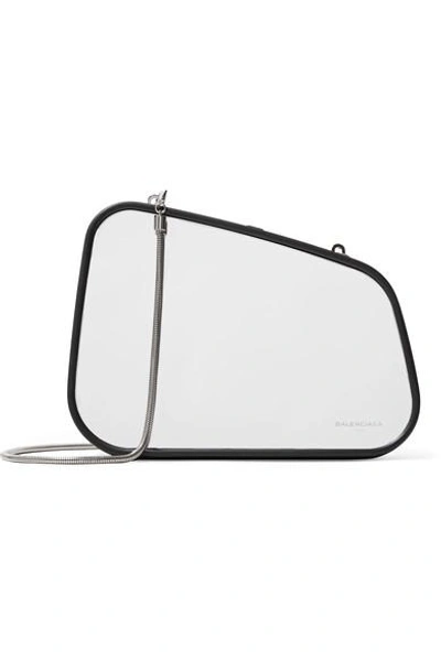Shop Balenciaga Rear-view Metal And Mirror Shoulder Bag
