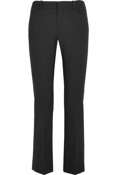 Shop Chloé Wool-blend Bootcut Pants