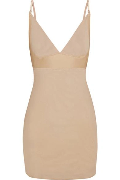 Shop Dmondaine Rita Shaping Slip In Neutral