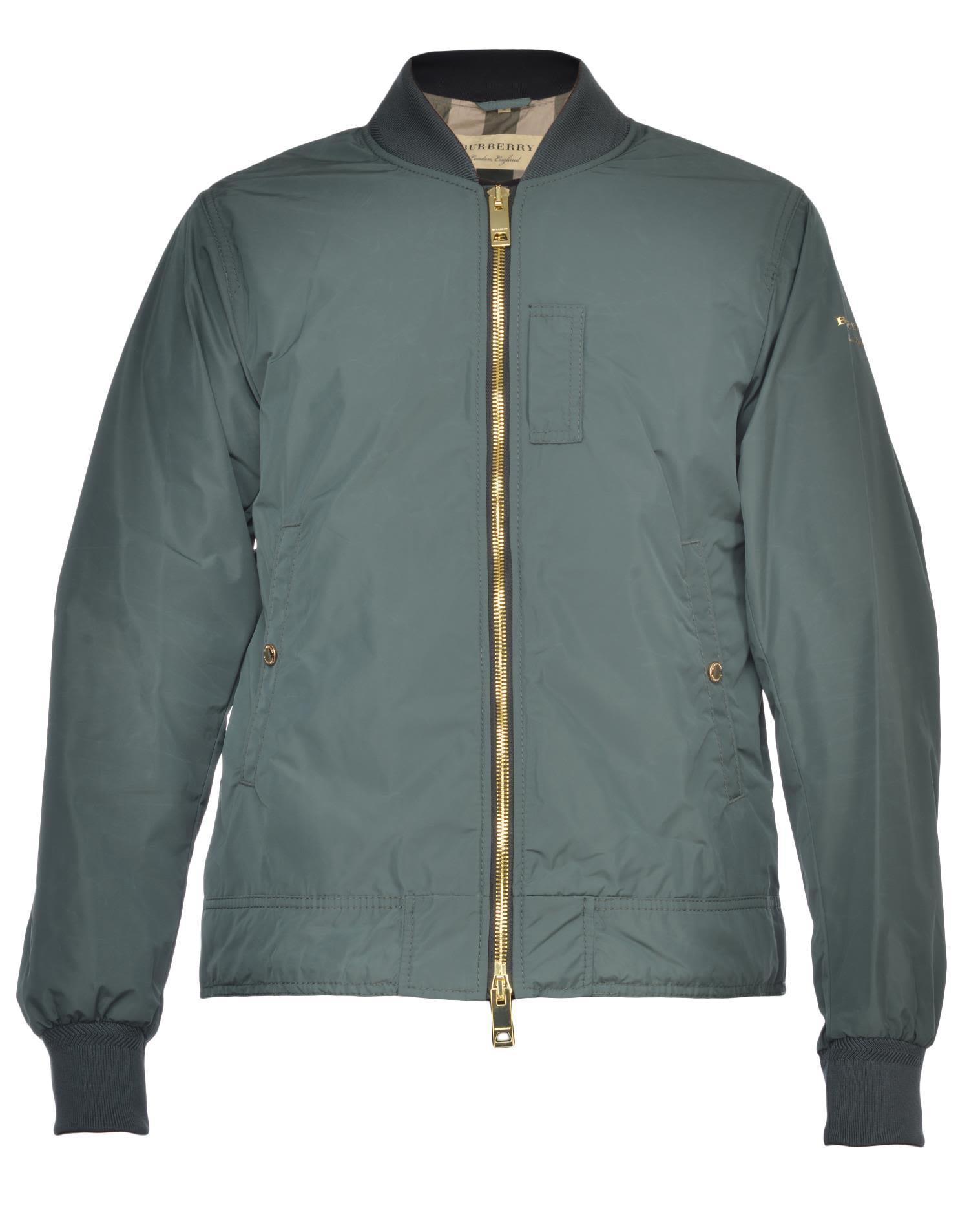 burberry green bomber jacket