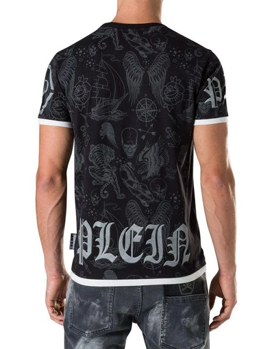 Shop Philipp Plein T-shirt Round Neck Ss "lamar"