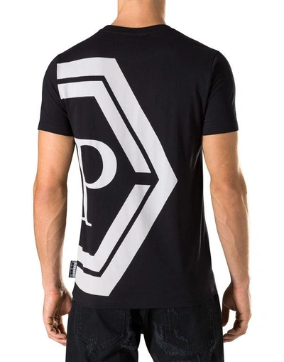 Shop Philipp Plein T-shirt Round Neck Ss "troy"