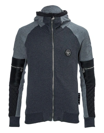 Shop Philipp Plein Hoodie Sweatjacket "easy"