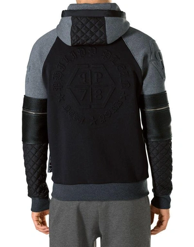 Shop Philipp Plein Hoodie Sweatjacket "easy"