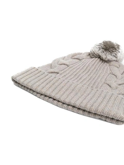 Shop N•peal Pompom Beanie Hat