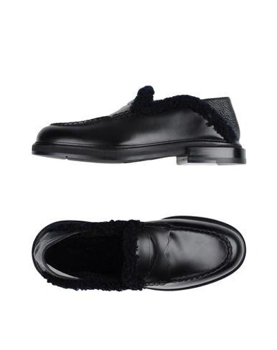Shop Fendi Loafers In Black