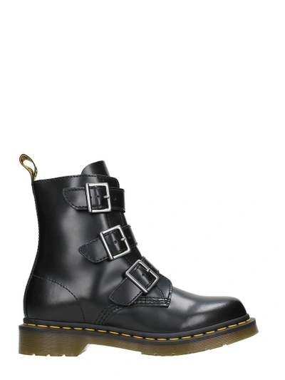 Dr. Martens Boots With Buckles Black Color | ModeSens