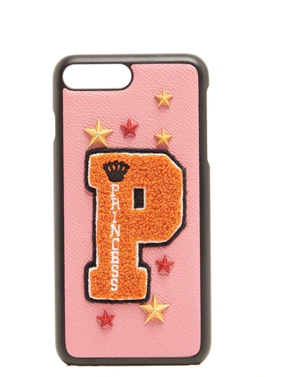 Shop Dolce & Gabbana I-phone Cover In Pink