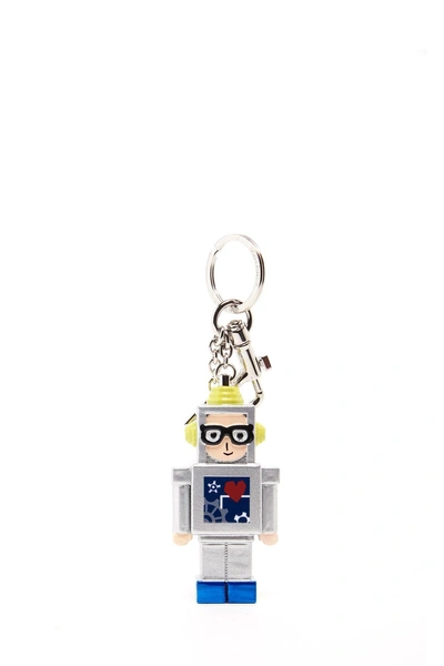 Shop Dolce & Gabbana Keyring In Multicolor