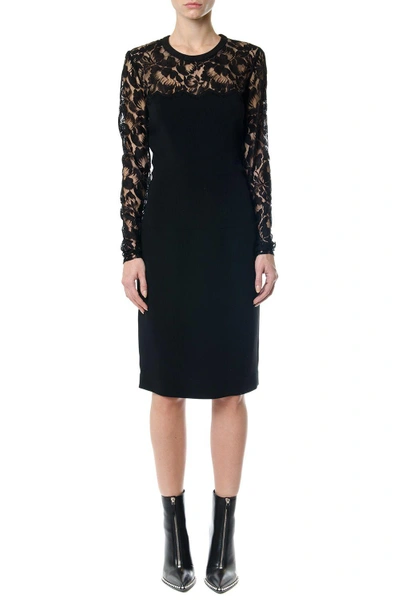 Shop Stella Mccartney Sally Lace Dress In Black