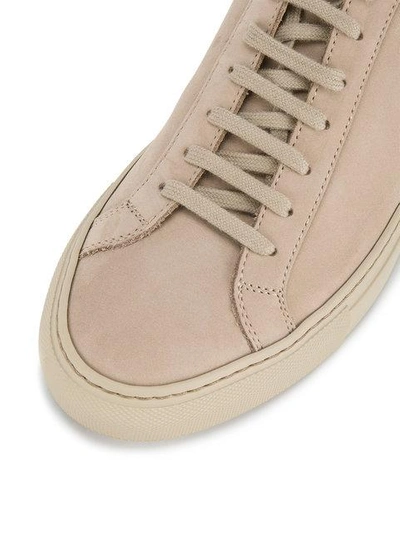 Shop Common Projects Achilles Mid Sneakers - Brown