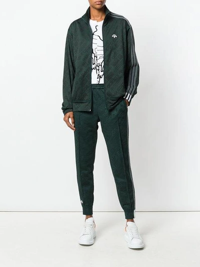 Adidas Originals By Alexander Wang Green Aw Jacquard Track Pants | ModeSens