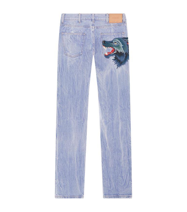gucci wolf jeans