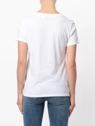 Shop Levi's Logo Print T-shirt In White