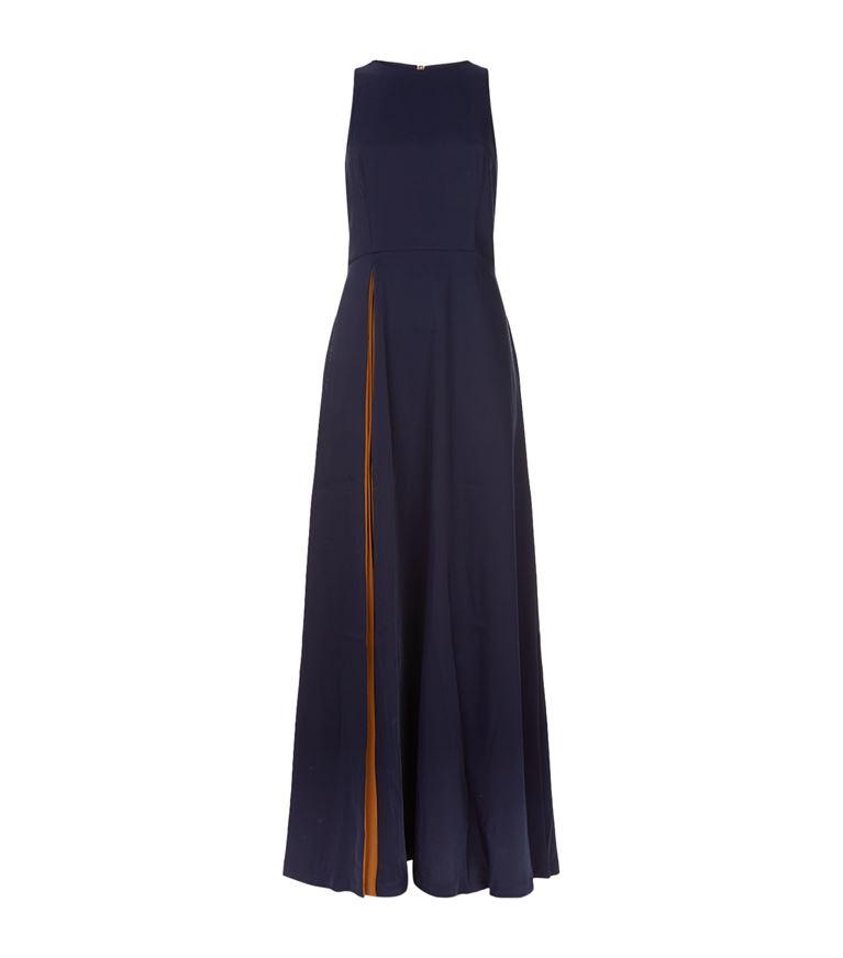 ted baker navy maxi dress