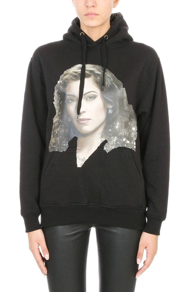 Shop Ih Nom Uh Nit Valeria Hooded Sweater In Black