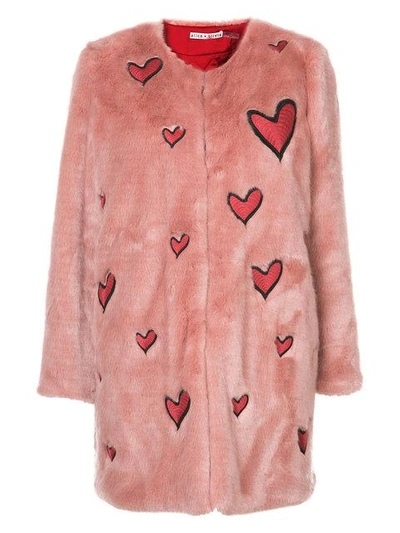 Shop Alice And Olivia Quilted Heart Coat