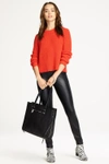 Rebecca Minkoff Vinca Sweater In Geranium