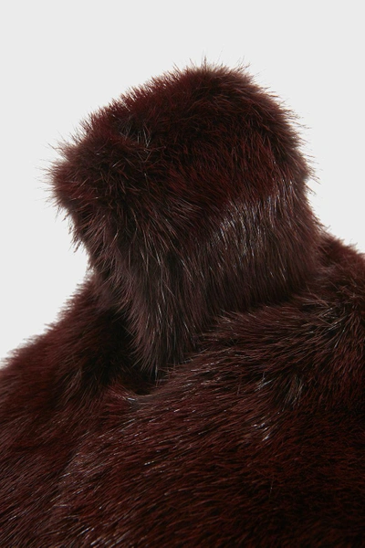 Shop Simonetta Ravizza Classic Fur Bag