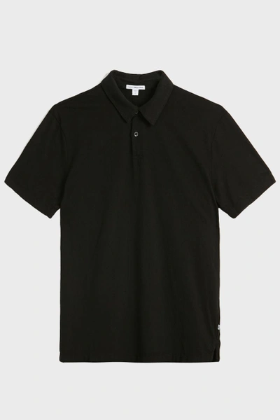 Shop James Perse Standard Cotton Polo Shirt
