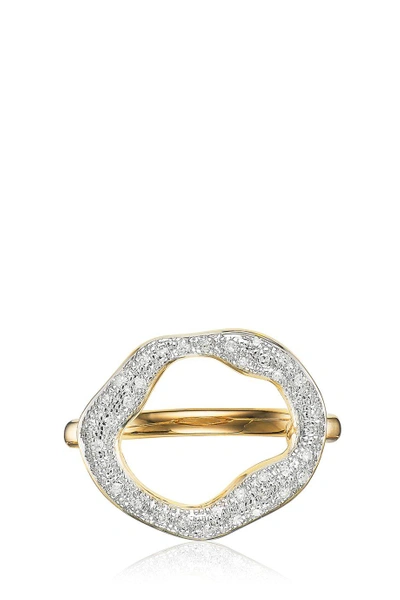Shop Monica Vinader Riva Diamond Ring