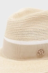 MAISON MICHEL Pina Wide Brim Hat