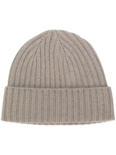 Shop N•peal Chunky Ribbed Knit Beanie Hat