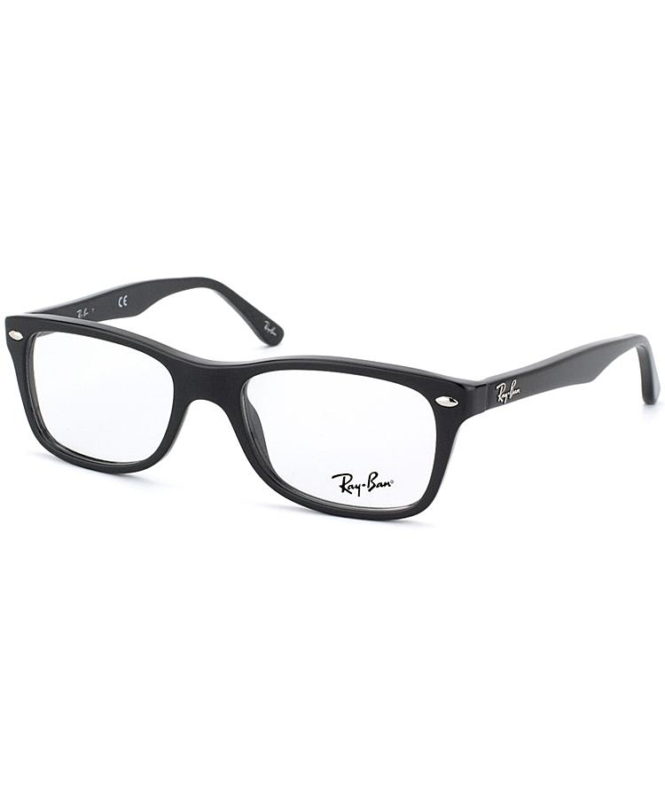 Ray Ban Rectangle Plastic Eyeglasses In 