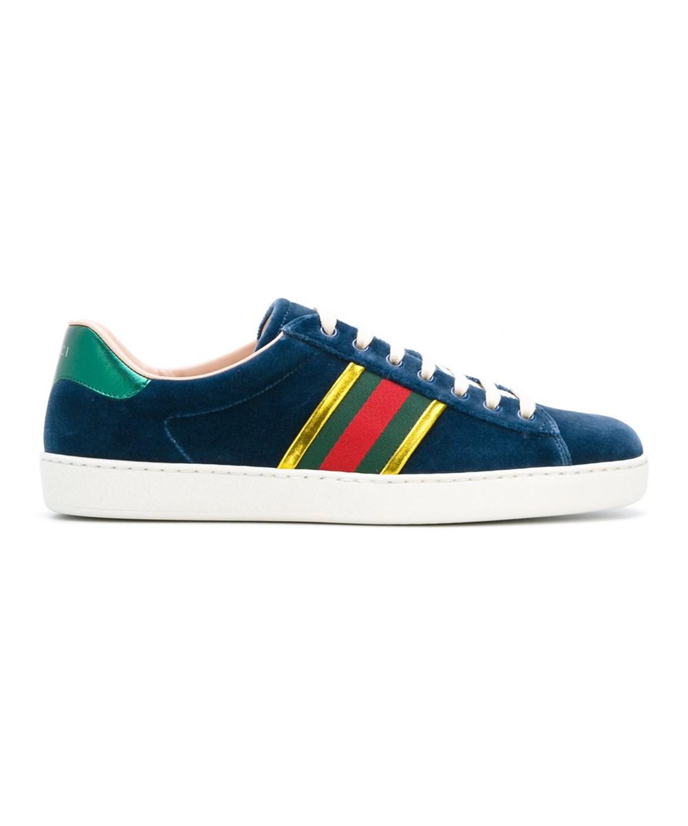 mens blue gucci sneakers