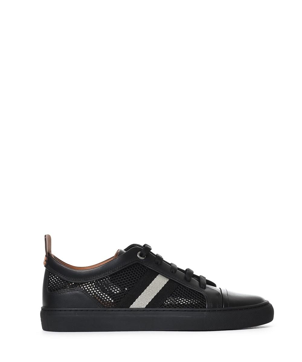 bally leather sneakers