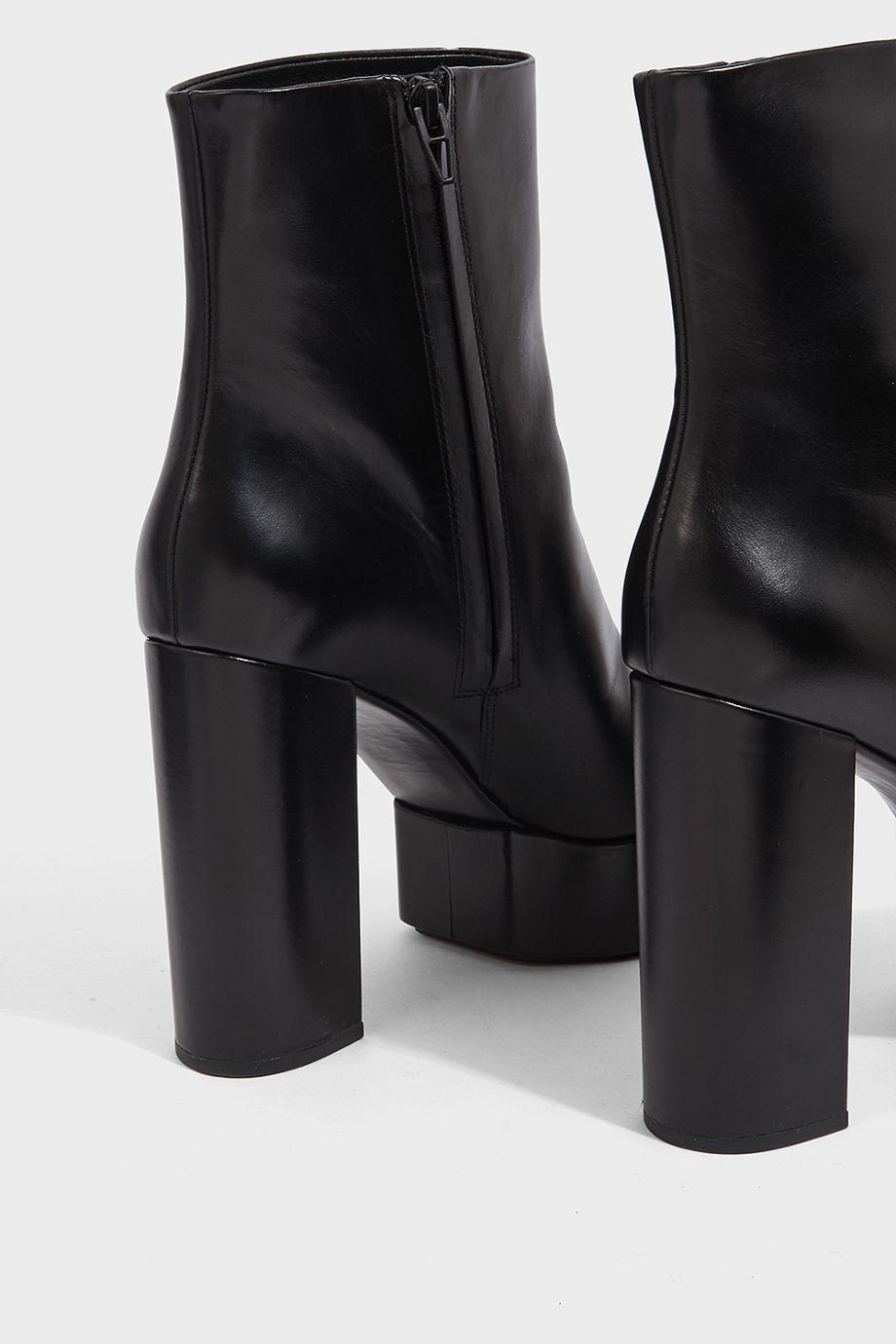 Alexander Wang Cora Platform Ankle Boot In Black | ModeSens