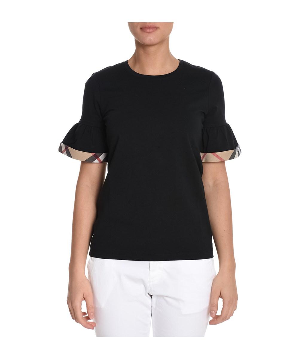 burberry black t shirt women's