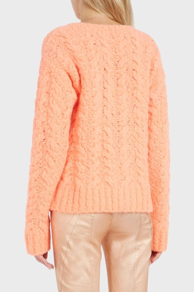 Shop Sies Marjan Casey Cable Knit Wool-blend Jumper