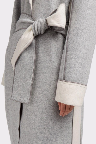 Shop Victoria Victoria Beckham Wool And Cashmere-blend Coat