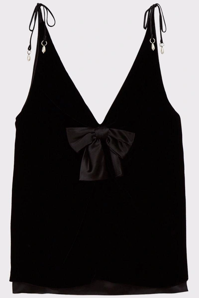 Shop Altuzarra Gemma Velvet Camisole