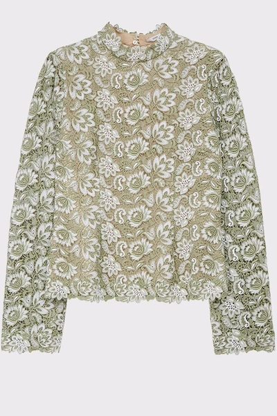 Shop Erdem Sharon Guipure Lace Top