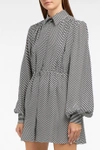 MAGDA BUTRYM Zamora Striped Silk Shirt Dress