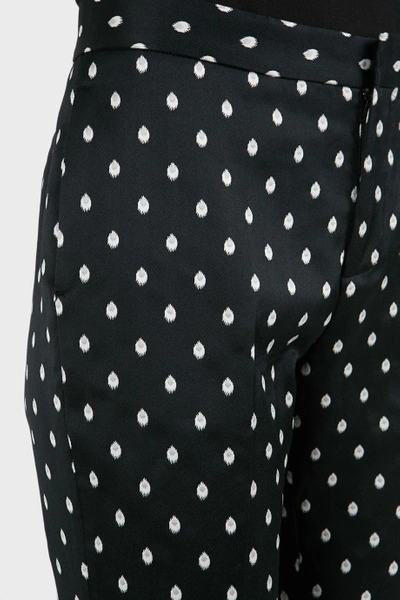 Shop Giambattista Valli Polka-dot Skinny Trousers