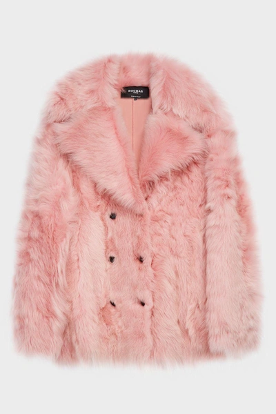 Shop Rochas Shearling Jacket