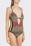 MISSONI Zigzag Stripe One-Piece Swimsuit
