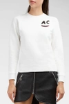 ALEXA CHUNG Printed Cotton-Jersey Sweatshirt