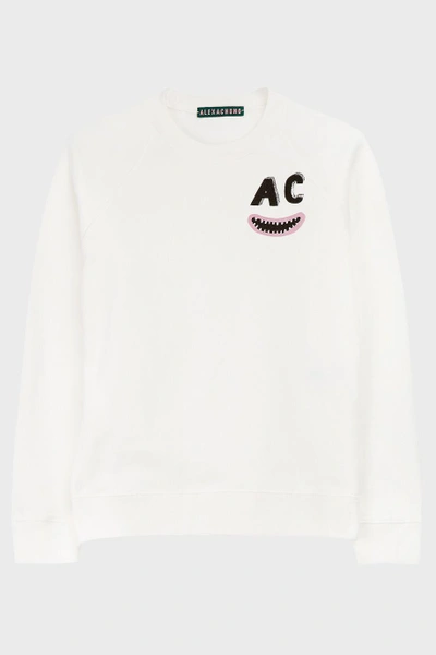 Shop Alexa Chung Printed Cotton-jersey Sweatshirt