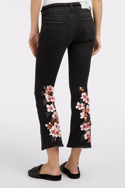 Shop Off-white Cherry Flared Jeans