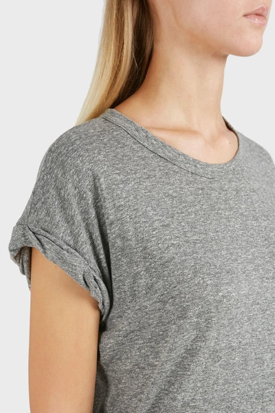 Shop Current Elliott Rolled Sleeve Cotton-blend T-shirt