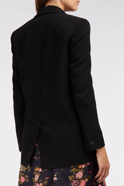 Shop Isabel Marant Laya Notched Lapel Wool Blazer